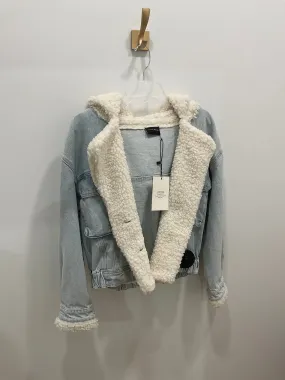 Sherpa Detail Denim Jacket