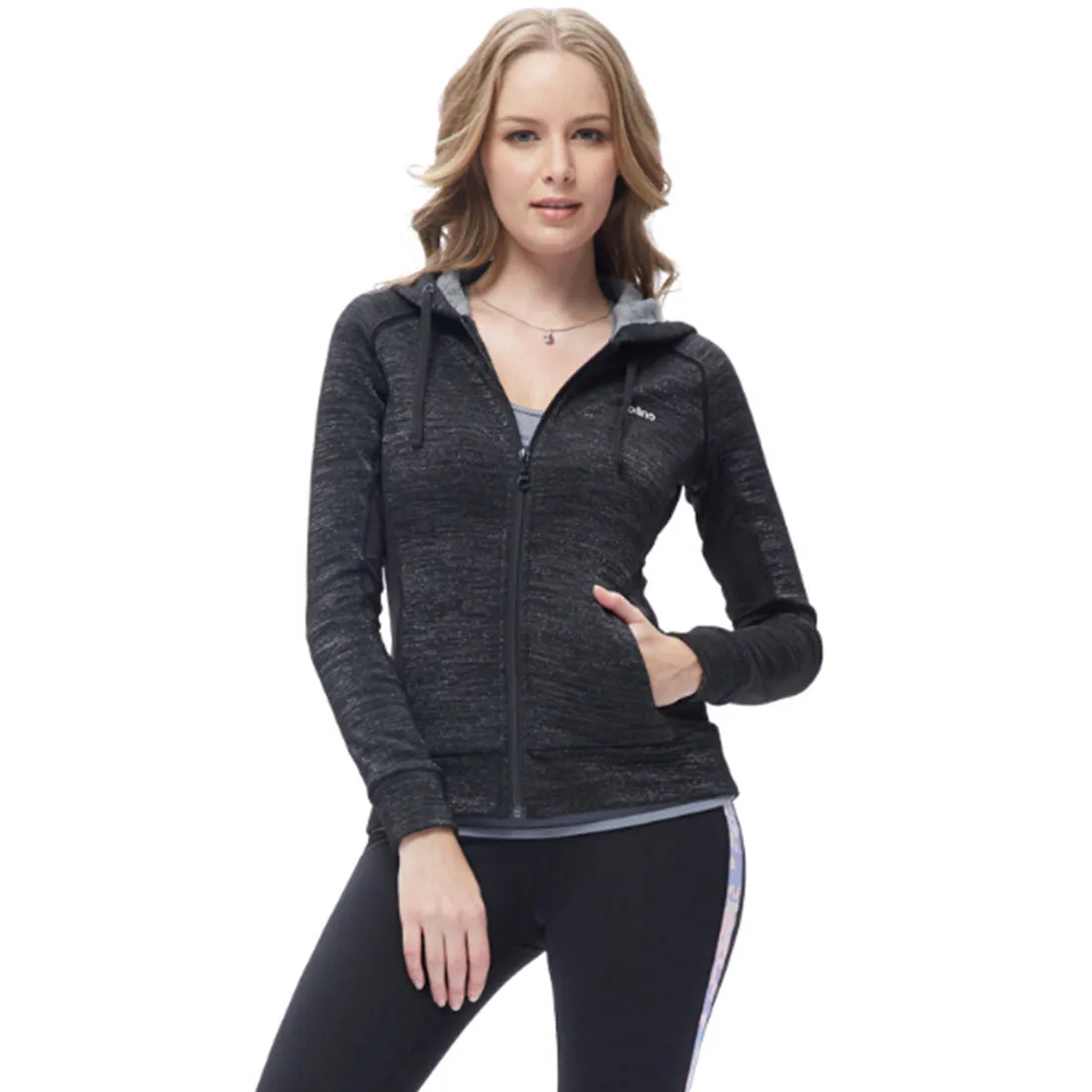 Sidiou Group Women’s Slim Fit Lightweight Full Zip Yoga Workout Jacket