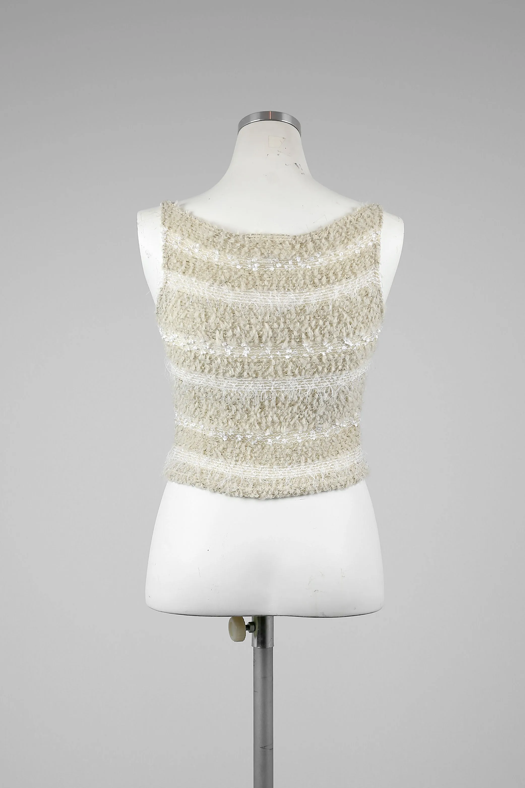 Sleeveless Striped Top