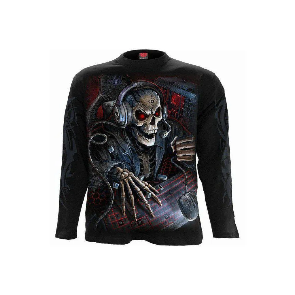 Spiral PC Gamer - Longsleeve T-Shirt Black