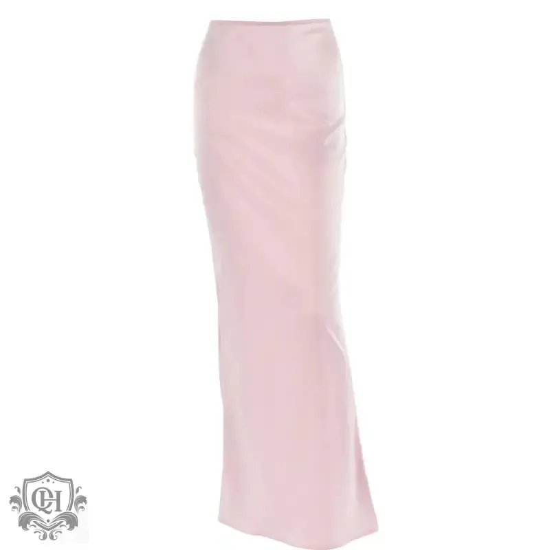 Stunning Satin Maxi Skirt