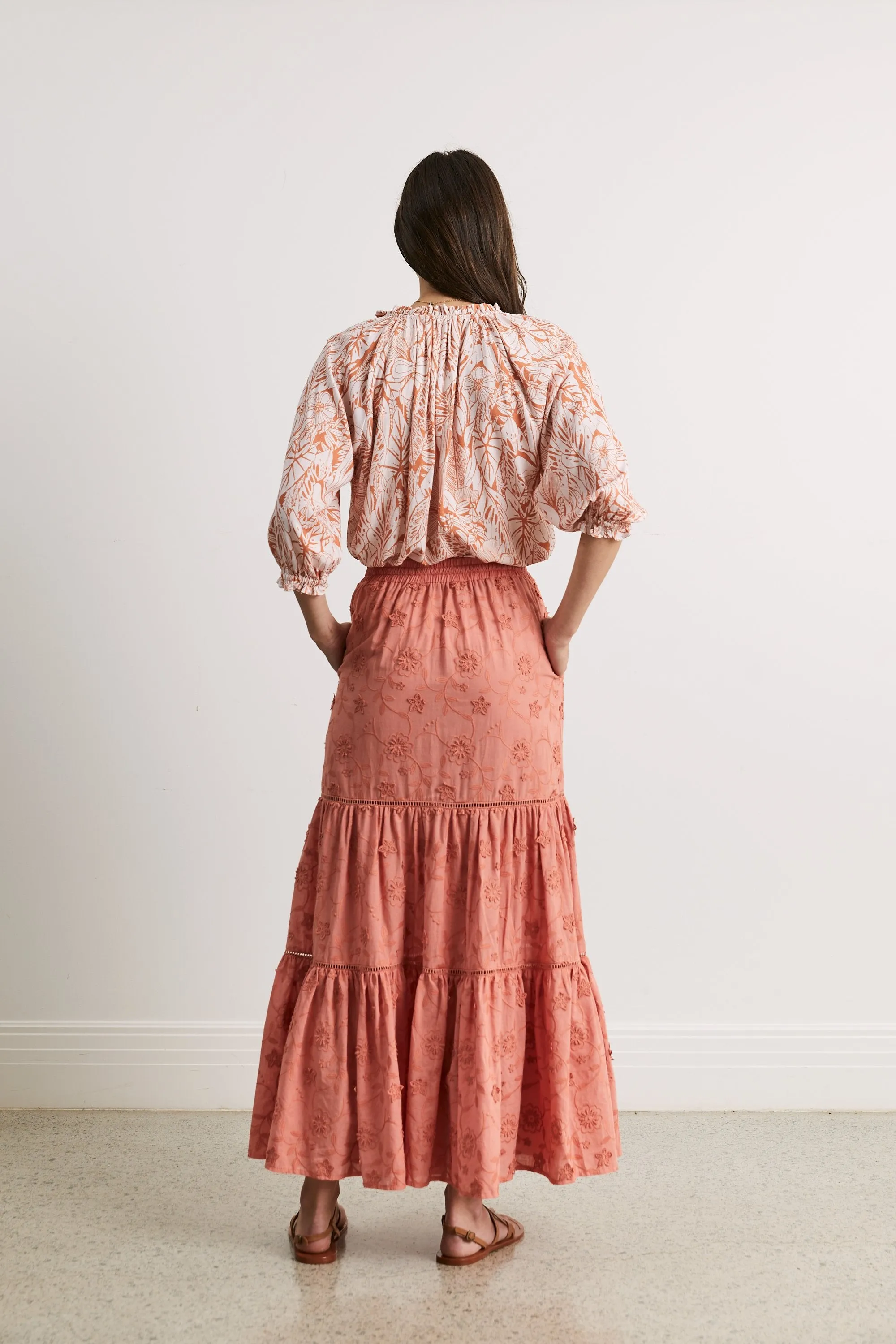 Tabitha Tiered Maxi Skirt