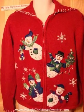 Tacky Ugly Christmas Sweater (f52)