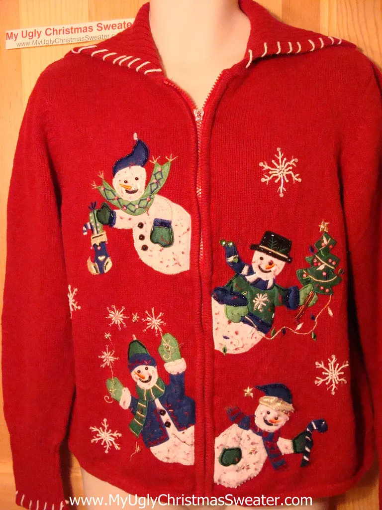 Tacky Ugly Christmas Sweater (f52)