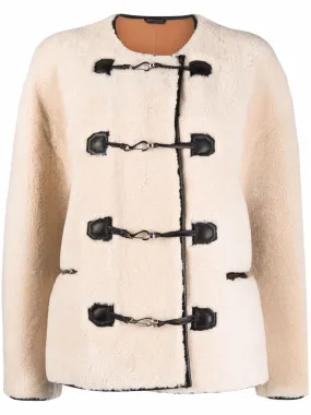 Teddy Shearling Clasp Jacket