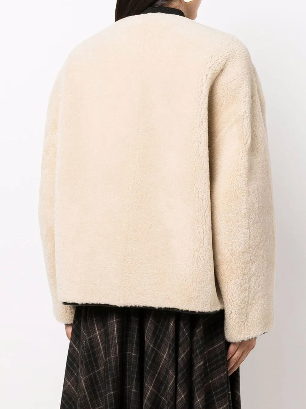 Teddy Shearling Clasp Jacket