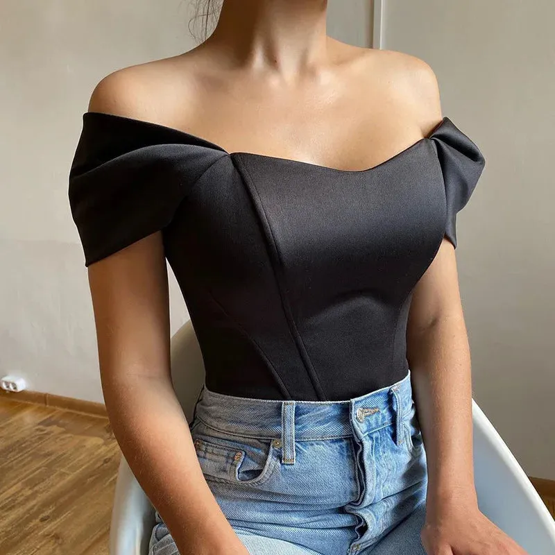 The Dark Of The Alley Crop Top
