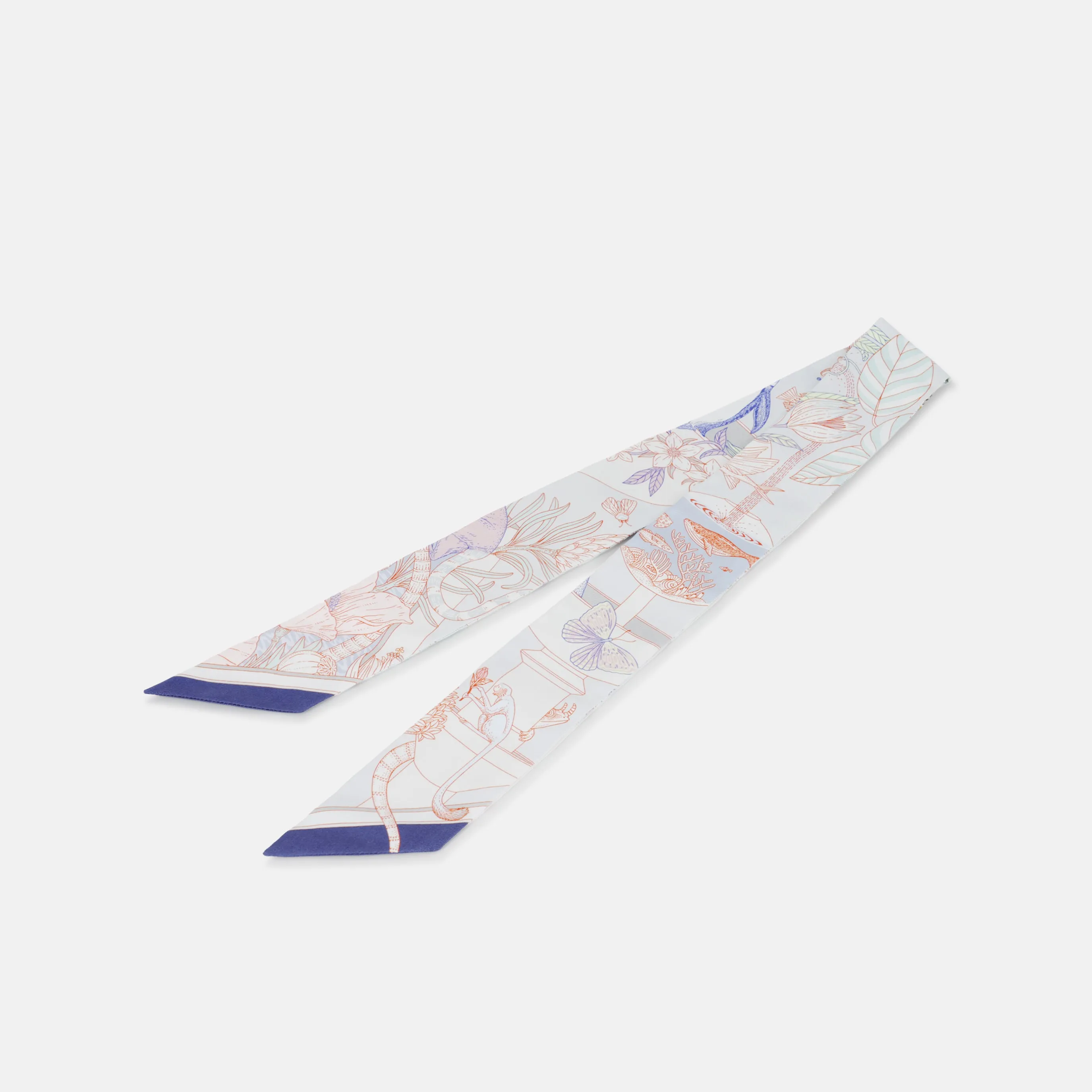 Twilly Precious Paradise  - Gris Perle / Bleu Vif