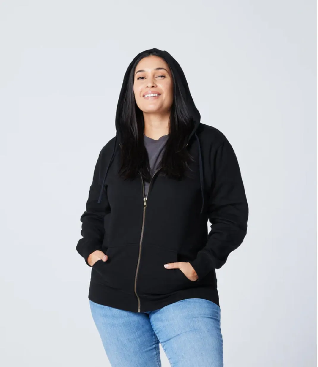 Unisex Zip Hoodie