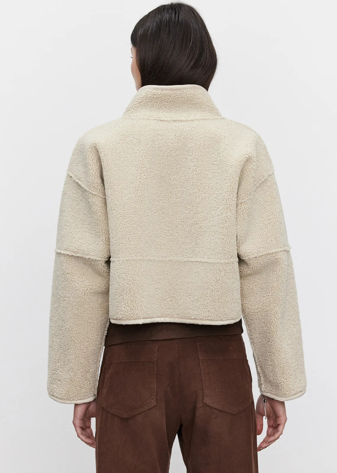 Velvet Kelly Lux Sherpa Reversible Jacket