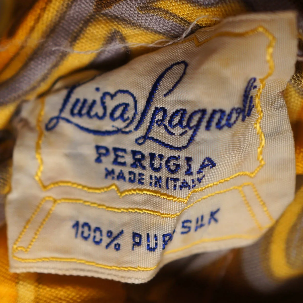 Vintage 1960s Silk Knit Dress by Luisa Spagnoli Perugia Italy Size M L