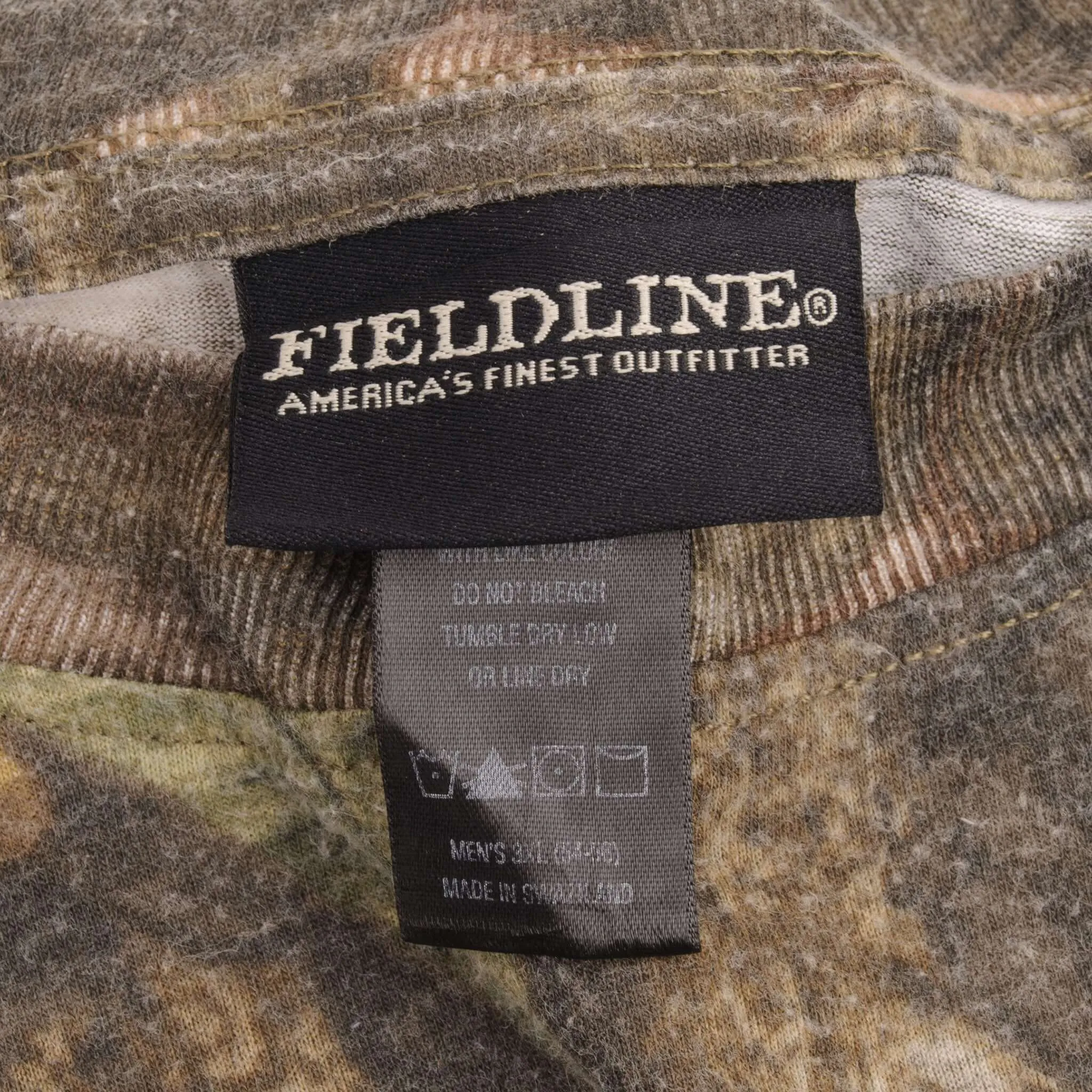 VINTAGE HUNTING ADVANTAGE TIMBER CAMO LONG SLEEVE POCKET TEE SHIRT 2000S SZE 3XL