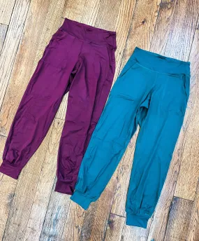 Wish You Would Joggers -FOREST GREEN